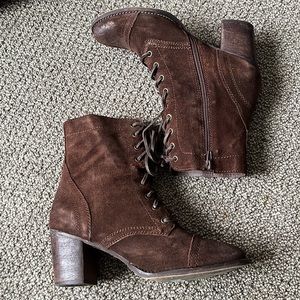 Steve Madden Brown Suede Bootie Size 11M